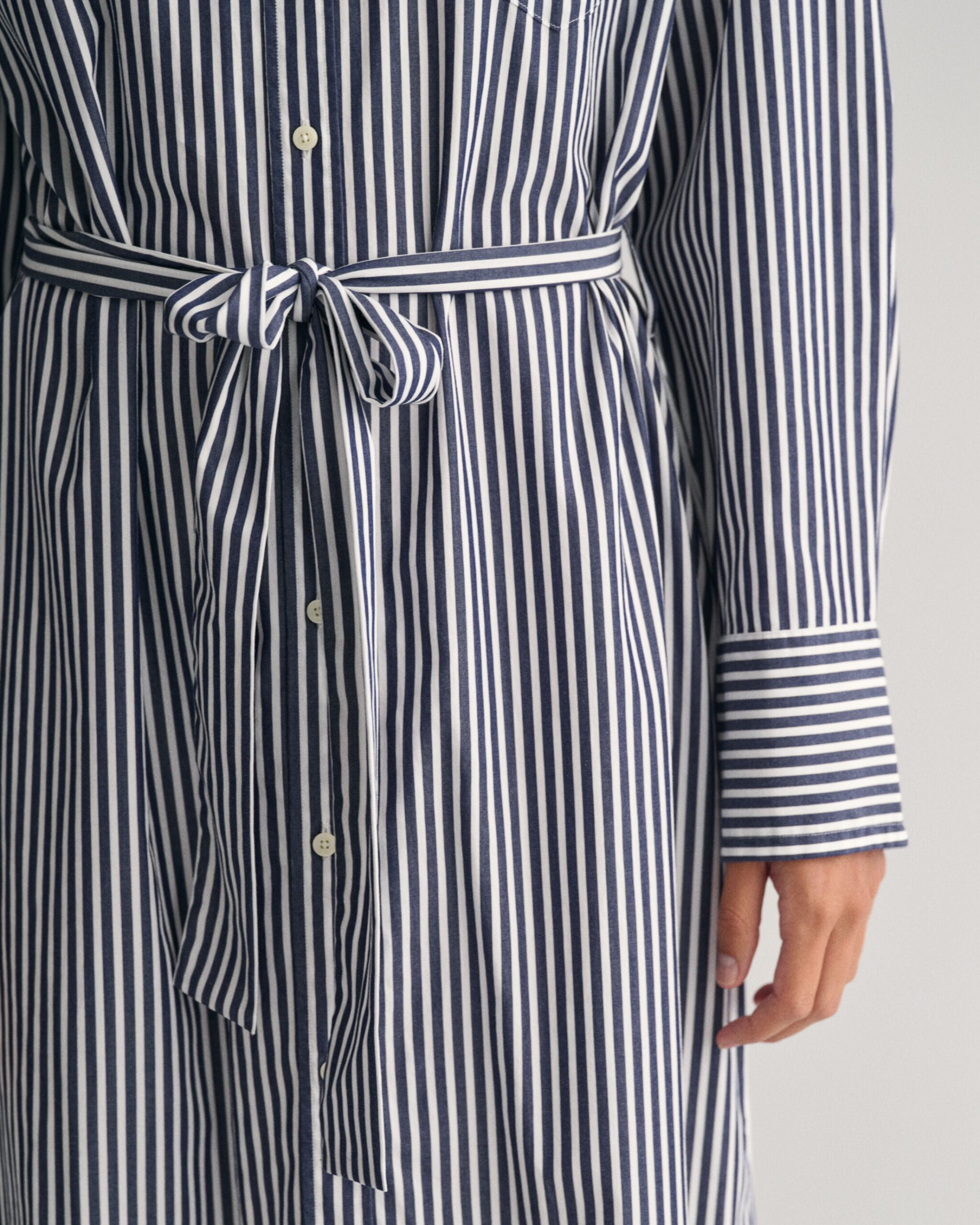 GANT Striped poplin shirt dress
